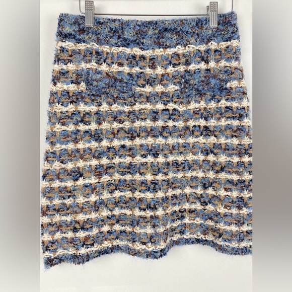 Zara Tweed Chunky Knit Mini Skirt - Picture 1 of 7